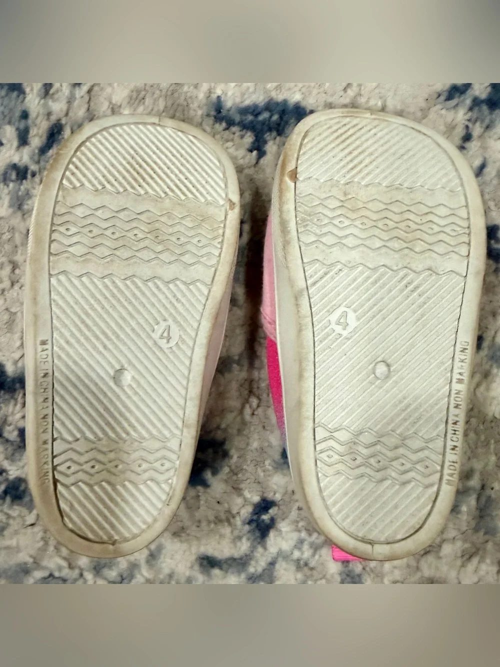 Kids Pink Unicorn Cat Slip-On Shoes